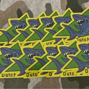 10 Dutch Bros Stickers!